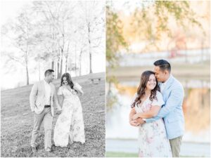 south wind ranch fall engagement session