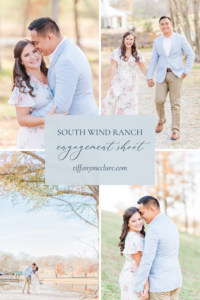 south wind ranch fall engagement photos