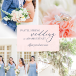 pastel spring wedding at adams estate photos